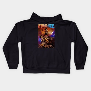 FIRE AND ICE MOVIE Kids Hoodie